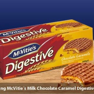 Die Digestive Familie wird mit der Einführung der Milk Chocolate Caramel Digestives erweitert. Dieses Produkt ist nach wie vor einzigartig in dem Gebäcksegment.